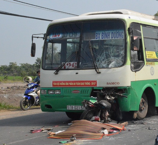 Hiện trường tai nạn