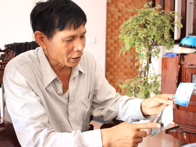 Thượng tá Trình và những bức ảnh về năm tháng ở Trường Sa