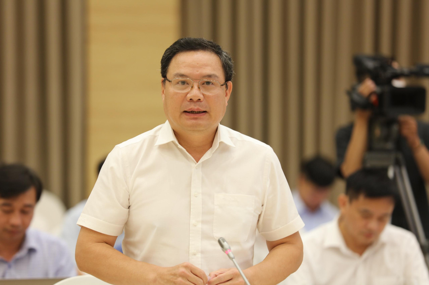 Thứ trưởng Bộ LĐTB&XH Lê Văn Thanh. Ảnh: Như Ý Thứ trưởng Bộ LĐTB&XH Lê Văn Thanh. Ảnh: Như Ý