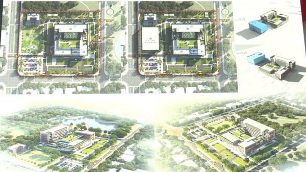 Phương án DA88 thiết kế Bệnh viện Đa khoa huyện Hoài Đức được trao giải Nhất