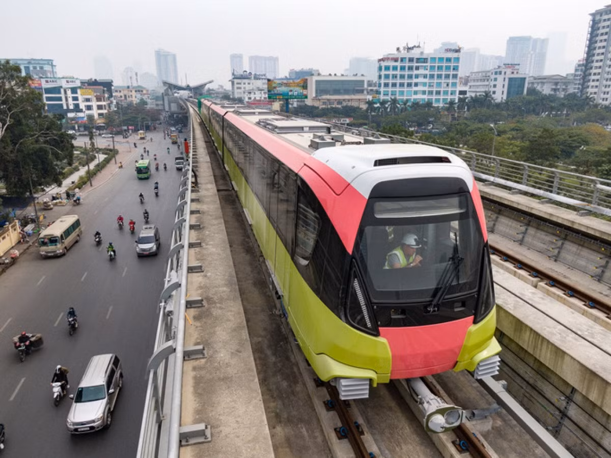 Tuyến đường sắt đô thị số 3 tại Hà Nội chuẩn bị được triển khai xây dựng