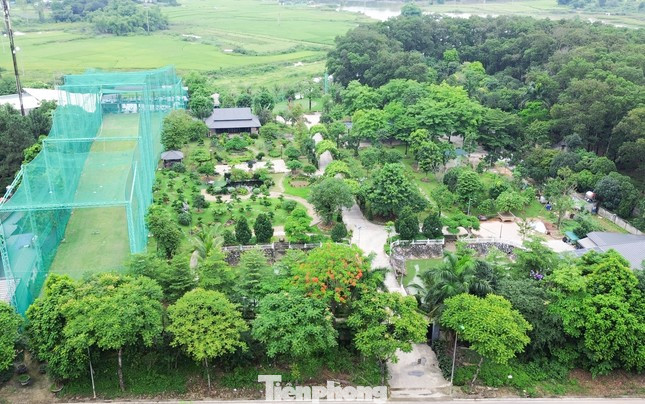 Sân tập golf trên đất nông nghiệp trước khi tháo dỡ