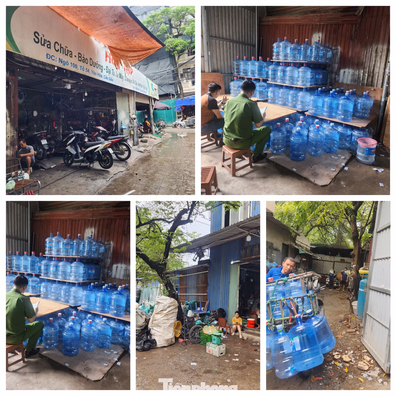 Ngoài ra, trên ô đất C4 còn nhiều cơ sở nhà ở kết hợp kinh doanh. Ví như, 2 cơ sở thu mua phế liệu, 2 đại lý nước đóng bình, cơ sở gỗ, kho hàng, nhôm kính, sửa chữa xe máy... nguy cơ cháy nổ rất cao. Ông Đặng Thìn Chín, Phó Chủ tịch UBND phường Yên Hòa cho biết, quá trình kiểm tra phát hiện sẽ xử lý theo quy định. Trường hợp quá thẩm quyền, UBND phường sẽ báo cáo lên UBND quận để có hướng xử lý.
