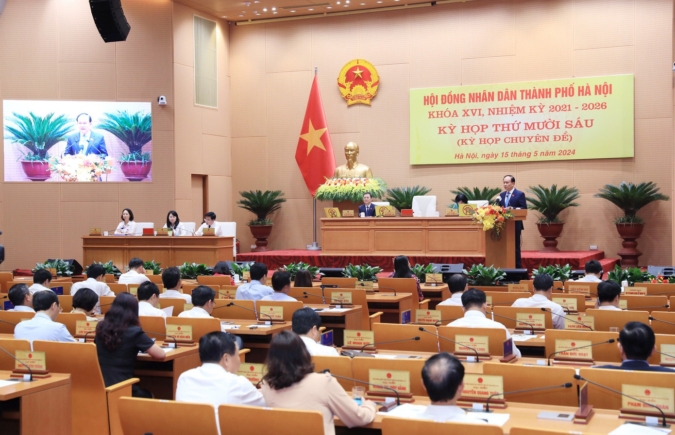 Kỳ họp thứ 16, HĐND TP. Hà Nội
