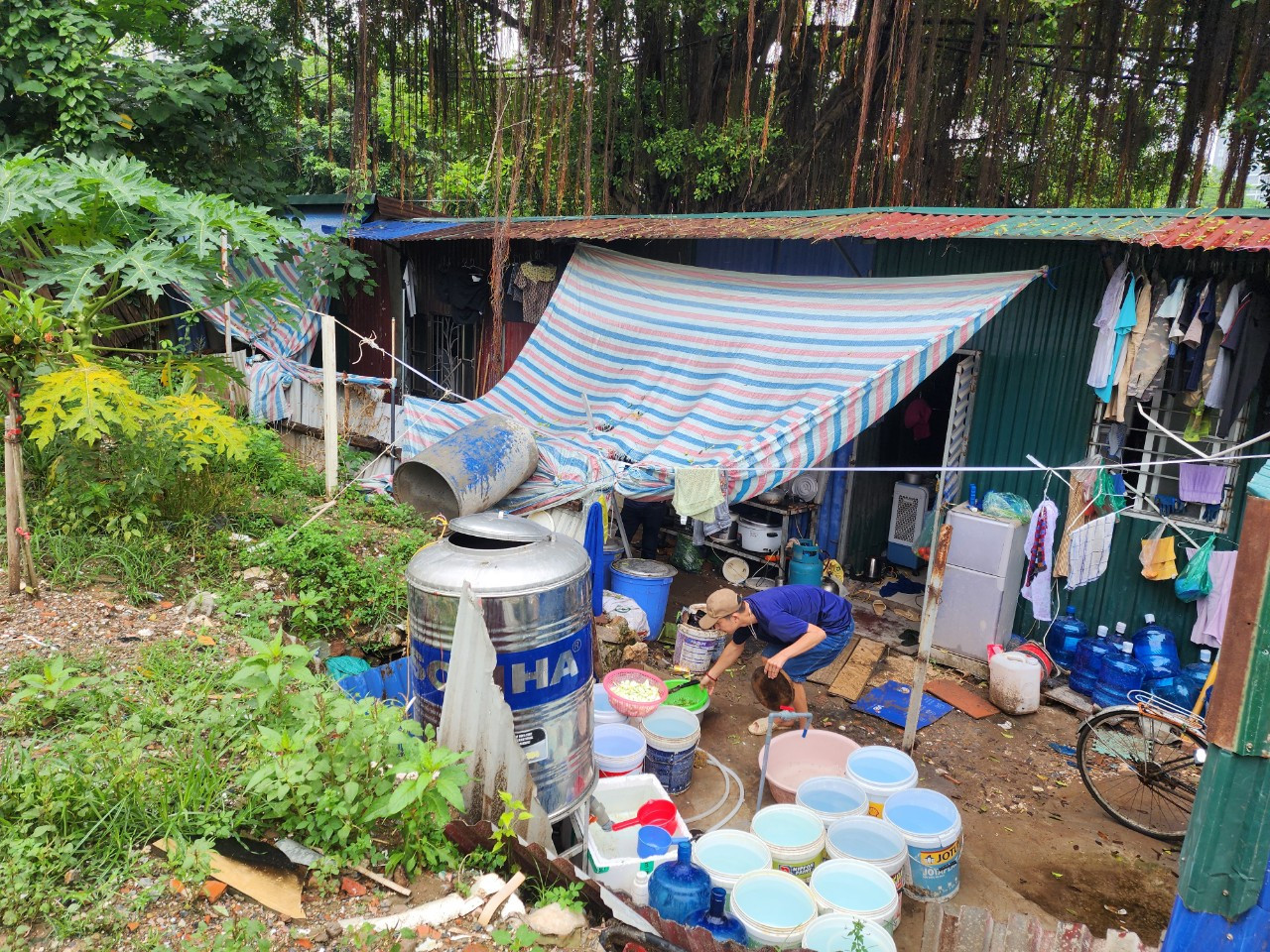 Khu nhà trọ tại ô đất C4