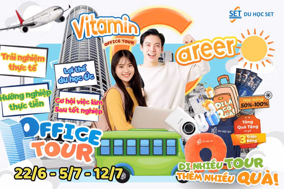 DU HỌC SET tiên phong mang đến chương trình OFFICE TOUR - trải nghiệm thực tế và hướng nghiệp cho học sinh