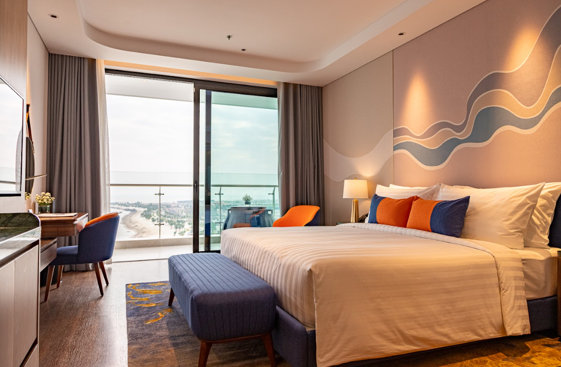 Phòng nghỉ tiêu chuẩn cao cấp với tầm view hướng biển