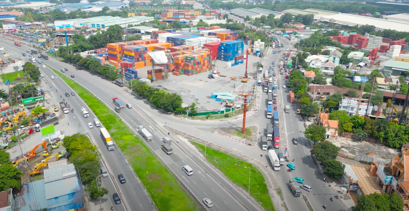 Nút giao Tân Vạn – Xa lộ Hà Nội tới đây sẽ được đầu tư hệ thống đường trên cao hiện đại