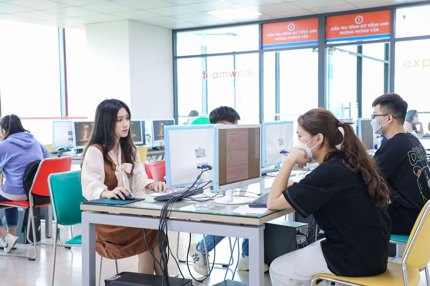 Qua bài kiểm tra năng lực, trường sẽ đánh giá và định hướng lộ trình cho lớp học trải nghiệm Qua bài kiểm tra năng lực, trường sẽ đánh giá và định hướng lộ trình cho lớp học trải nghiệm