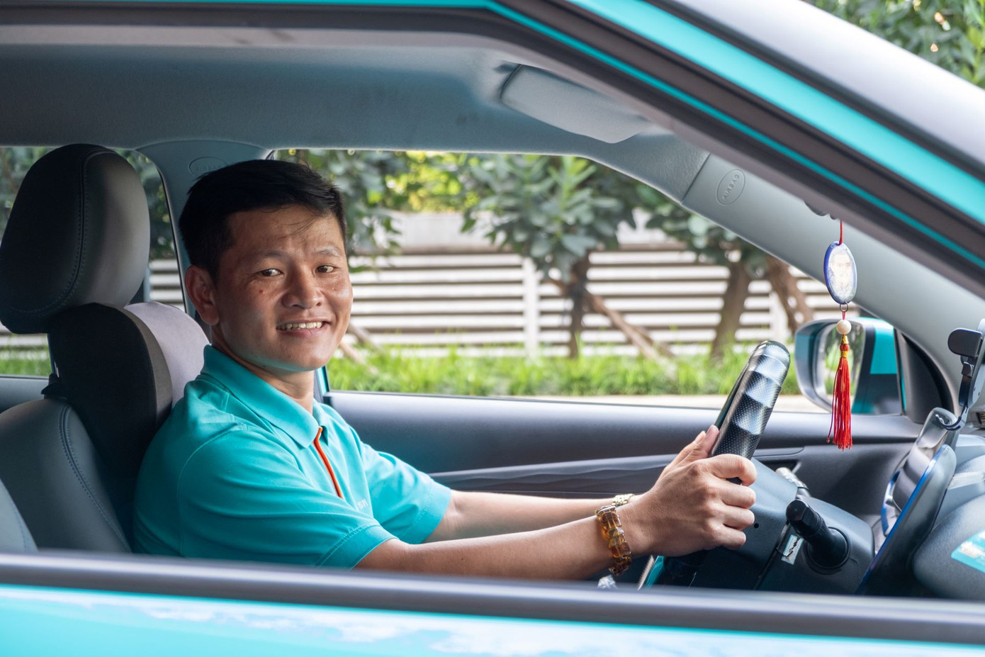 Anh Vũ ghi nhận sử dụng xe điện tiết kiệm chi phí nhiên liệu hơn nhiều so với xe xăng. Anh Vũ ghi nhận sử dụng xe điện tiết kiệm chi phí nhiên liệu hơn nhiều so với xe xăng.