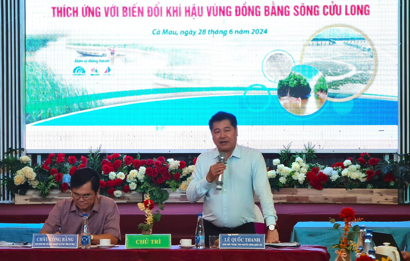 Ông Lê Quốc Thanh – Giám đốc Trung tâm Khuyến nông Quốc gia phát biểu tổng kết diễn đàn. Ông Lê Quốc Thanh – Giám đốc Trung tâm Khuyến nông Quốc gia phát biểu tổng kết diễn đàn.