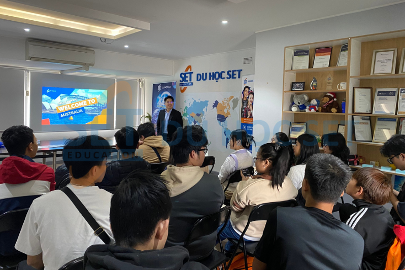 DU HỌC SET sở hữu hệ thống văn phòng đồng nhất Úc - Việt Nam DU HỌC SET sở hữu hệ thống văn phòng đồng nhất Úc - Việt Nam