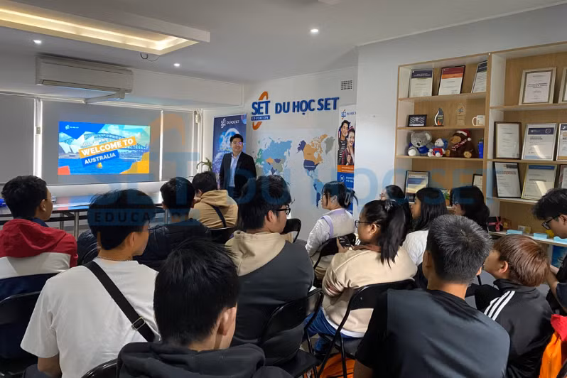 DU HỌC SET sở hữu hệ thống văn phòng đồng nhất Úc - Việt Nam