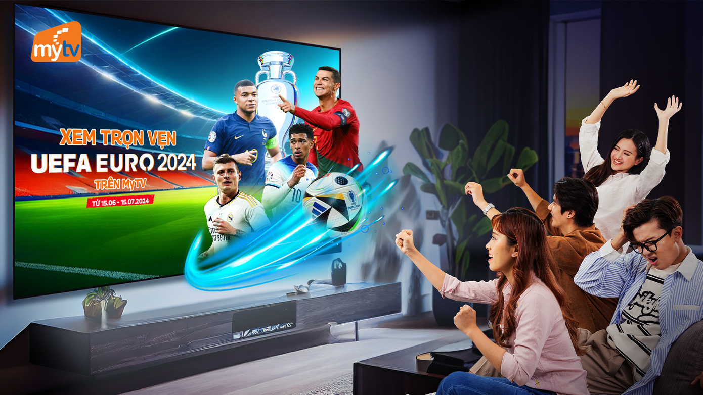Xem UEFA Euro 2024 trên MyTV cùng nhiều tiện ích hấp dẫn Xem UEFA Euro 2024 trên MyTV cùng nhiều tiện ích hấp dẫn