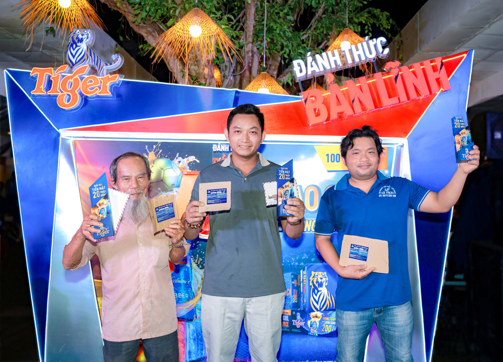 Hotline Tiger Beer vẫn liên tục cập nhật thông tin các thẻ cào trị giá 20 triệu tìm được chủ nhân.