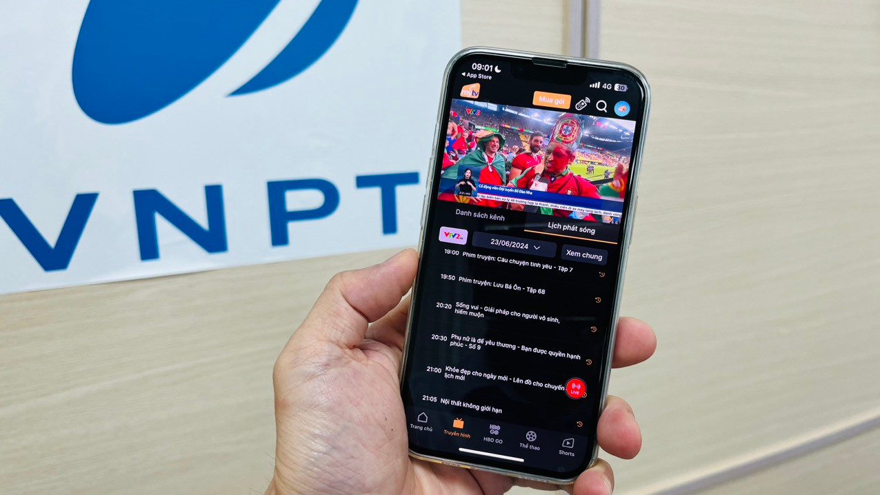 Xem UEFA Euro 2024 trọn vẹn trên MyTV không mất data 4G Xem UEFA Euro 2024 trọn vẹn trên MyTV không mất data 4G