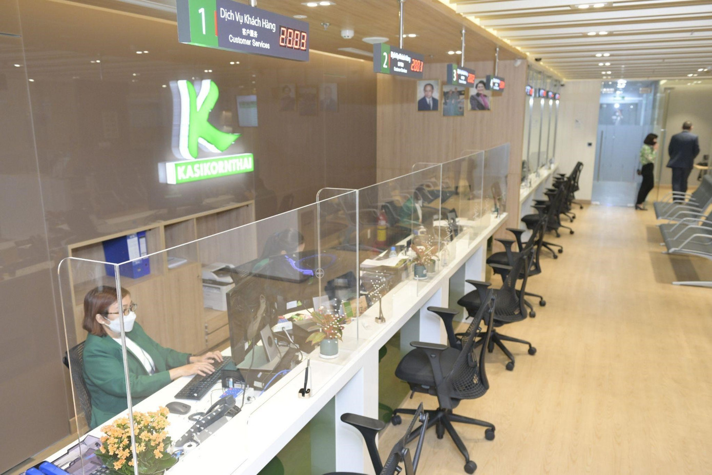 Quầy giao dịch KBank - TPHCM