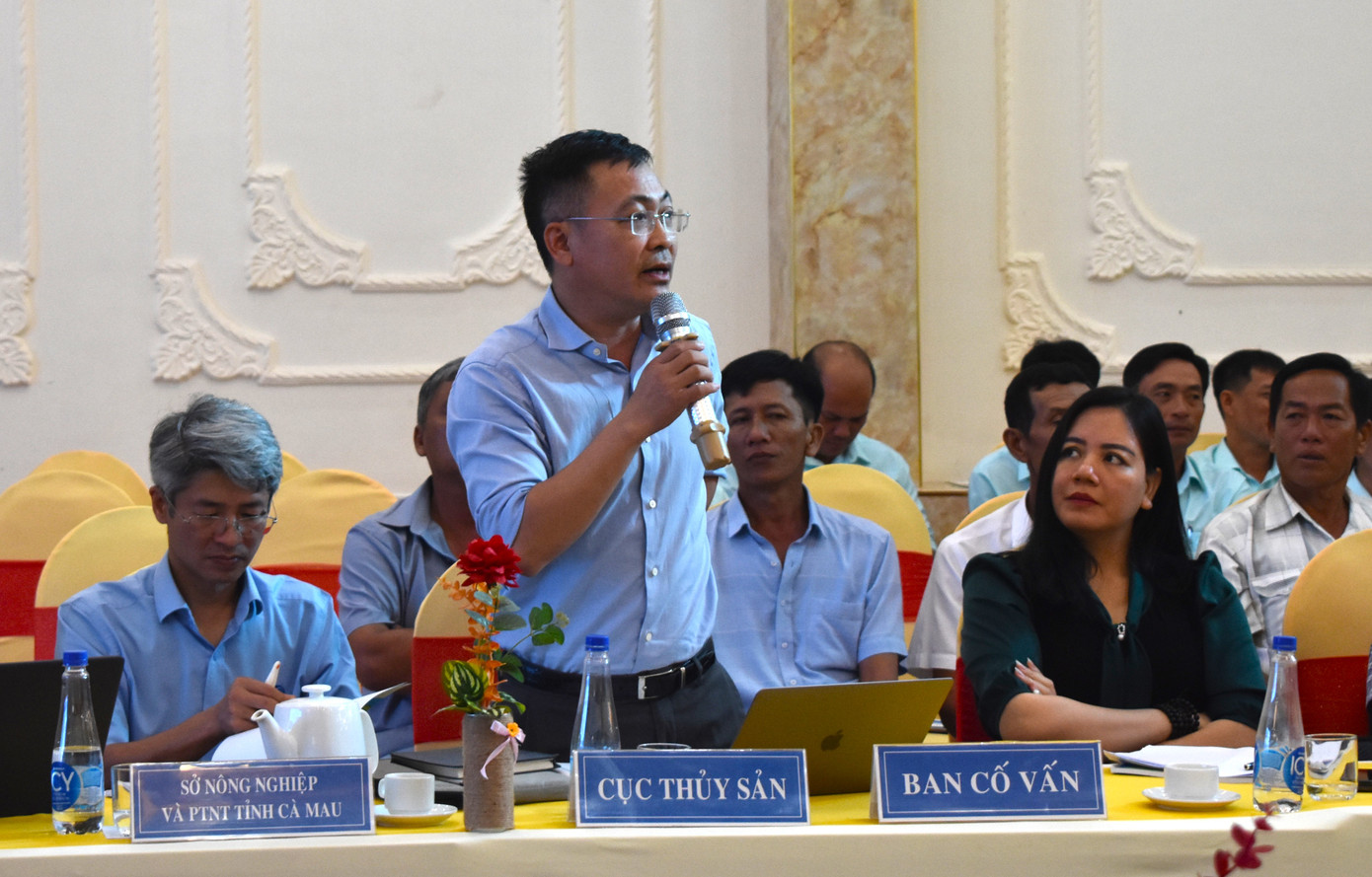 Ban cố vấn giải đáp các câu hỏi của người nuôi tôm trong tỉnh đặt ra Ban cố vấn giải đáp các câu hỏi của người nuôi tôm trong tỉnh đặt ra