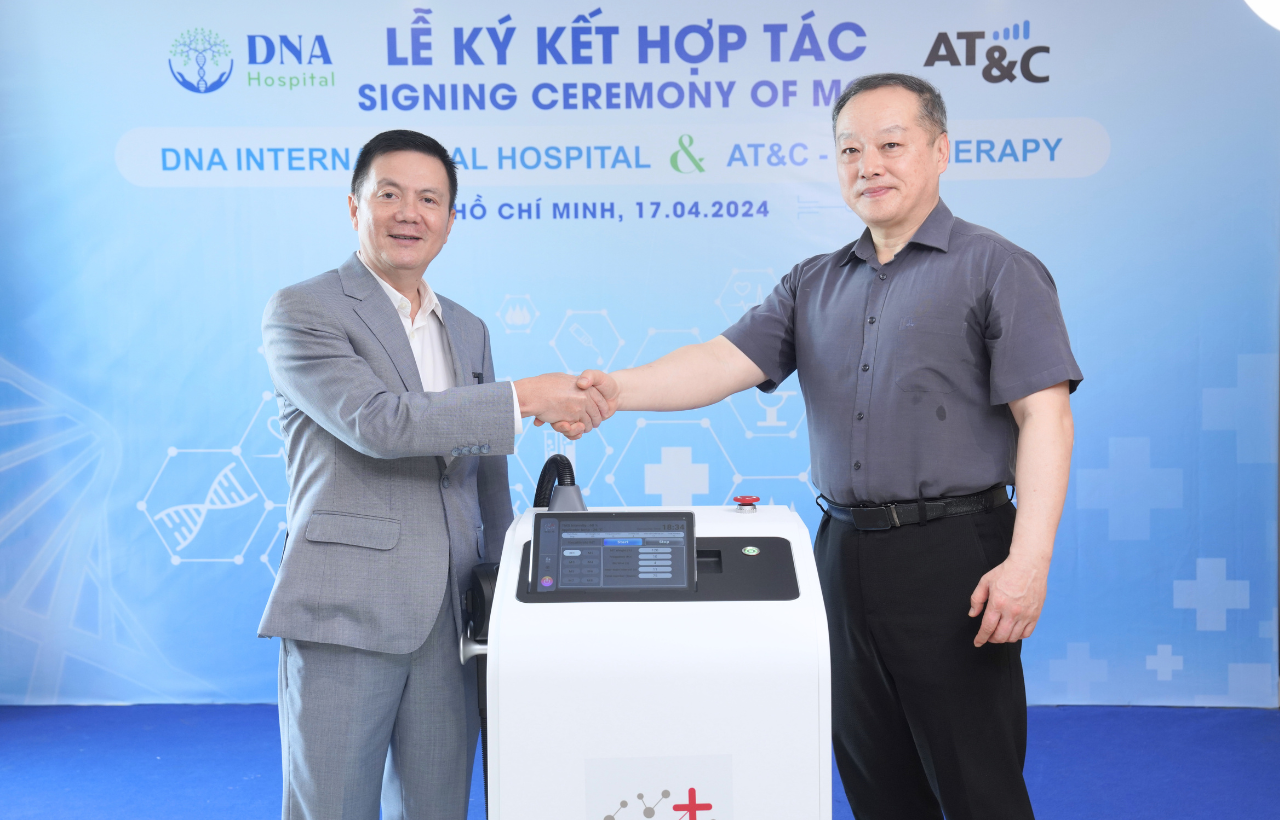 Bệnh Viện Quốc Tế DNA ký kết hợp tác cùng tập đoàn AT&amp;C