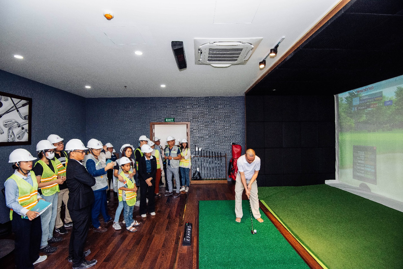 Chuỗi tiện ích đang hoàn thiện từng ngày chờ thời khắc bàn giao mang lại sự hào hứng cho khách tham quan