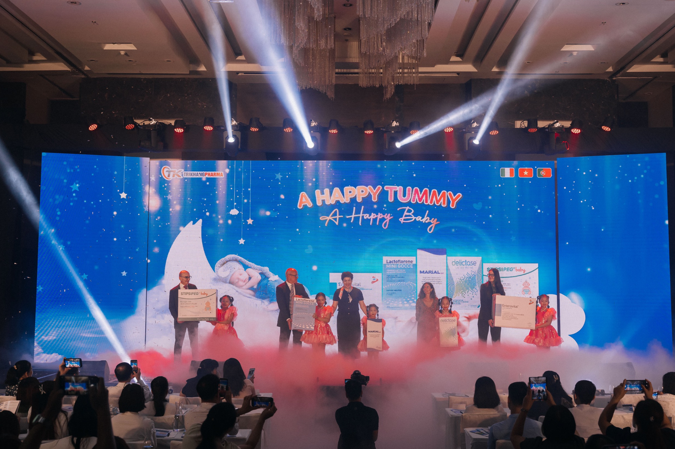 Trí Khang Pharma ra mắt bộ sản phẩm bảo vệ tiêu hóa dành cho trẻ em