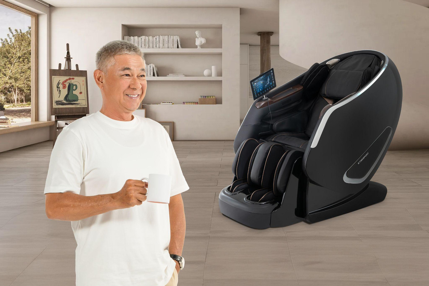 Nam diễn viên nhận ra sự cấp thiết trong việc tìm giải pháp chăm sóc sức khỏe