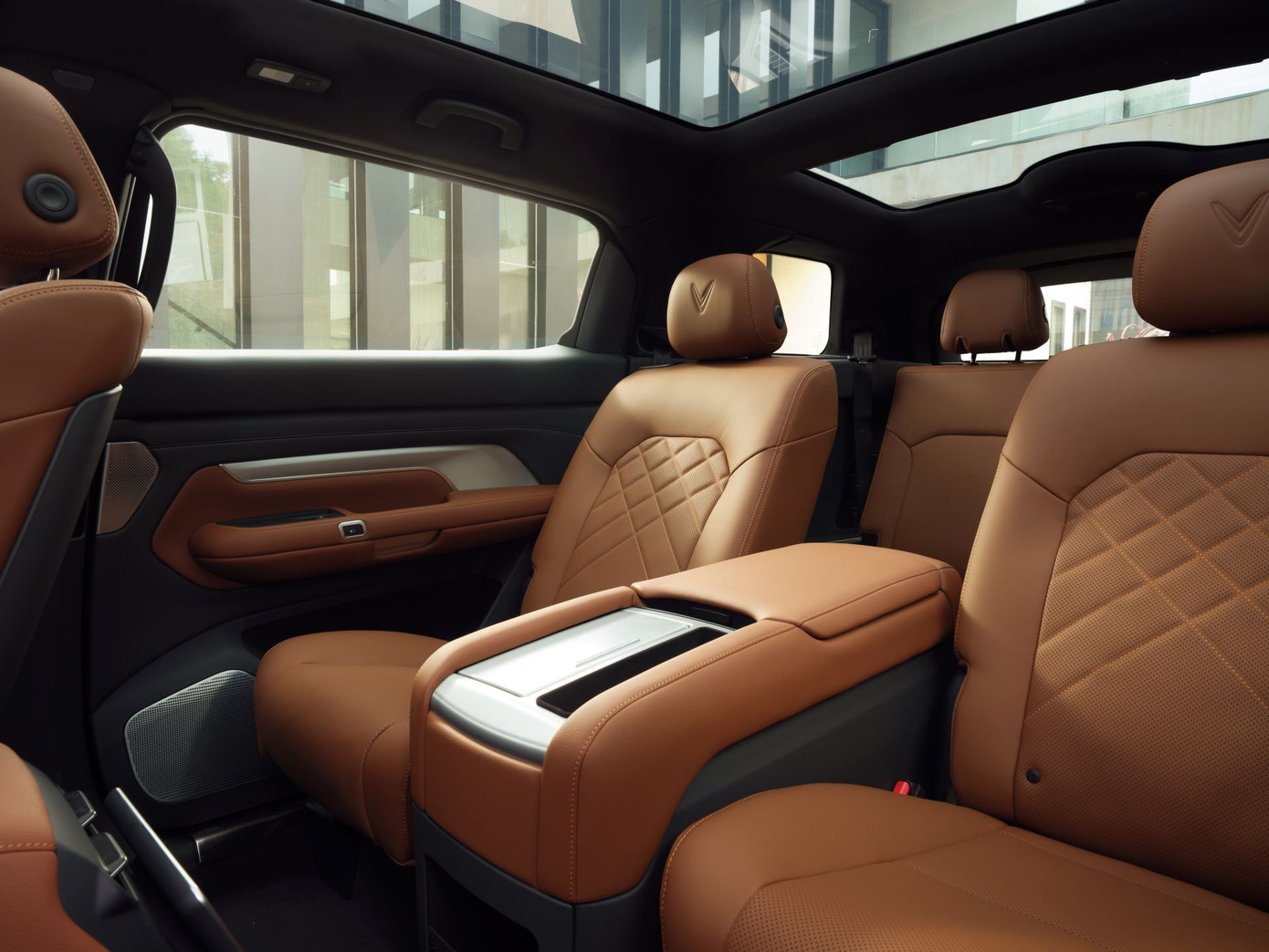 Nội thất đẳng cấp của VF 9. Nội thất đẳng cấp của VF 9.