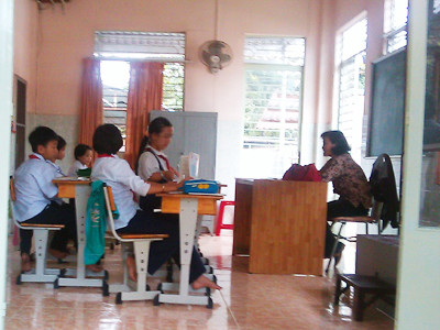 Lớp học ở trung tâm Mai Hòa dành cho trẻ có H 