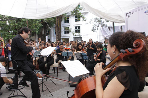 Một không gian nghệ thuật được mở ra để cộng đồng cùng thưởng thức