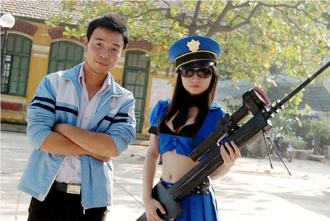 Nữ cosplay xinh đẹp, gợi cảm thu hút sự chú ý của nhiều người