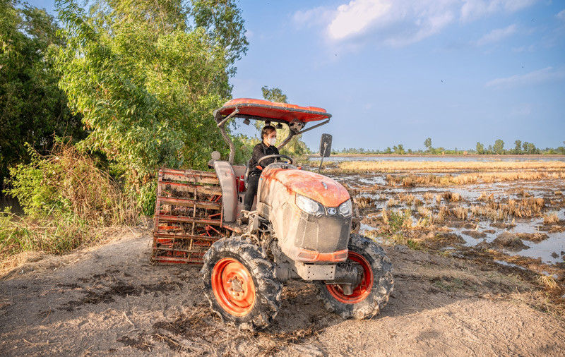 Vì gia đình, cô gái sẵn sàng chịu vất vả. Vì gia đình, cô gái sẵn sàng chịu vất vả.