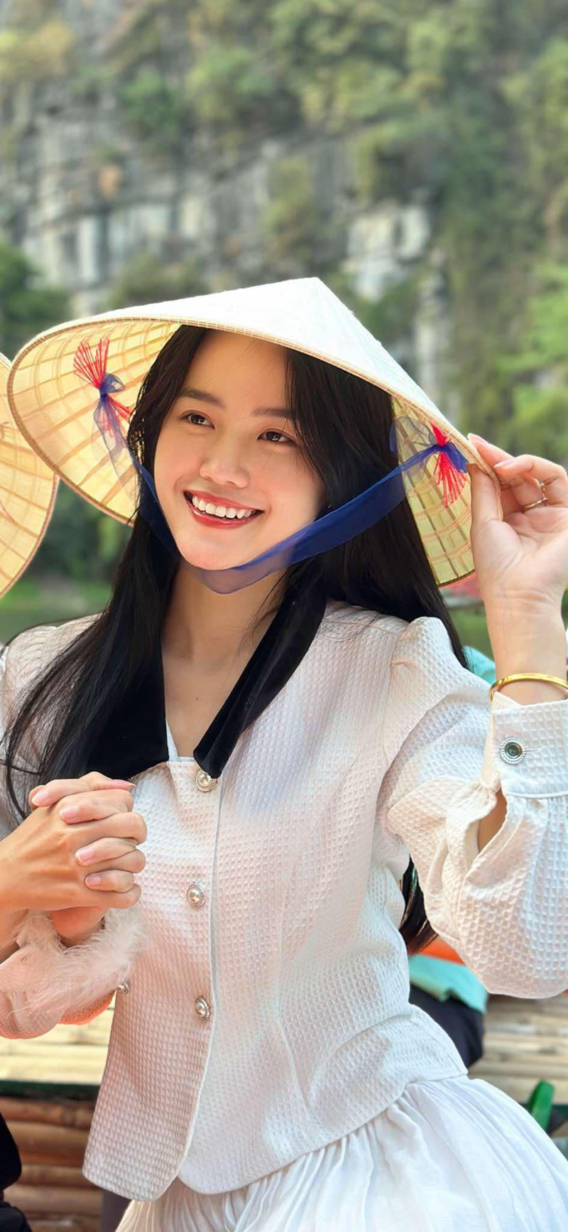 Hình ảnh đời thường của cô gái Bắc Giang. Hình ảnh đời thường của cô gái Bắc Giang.