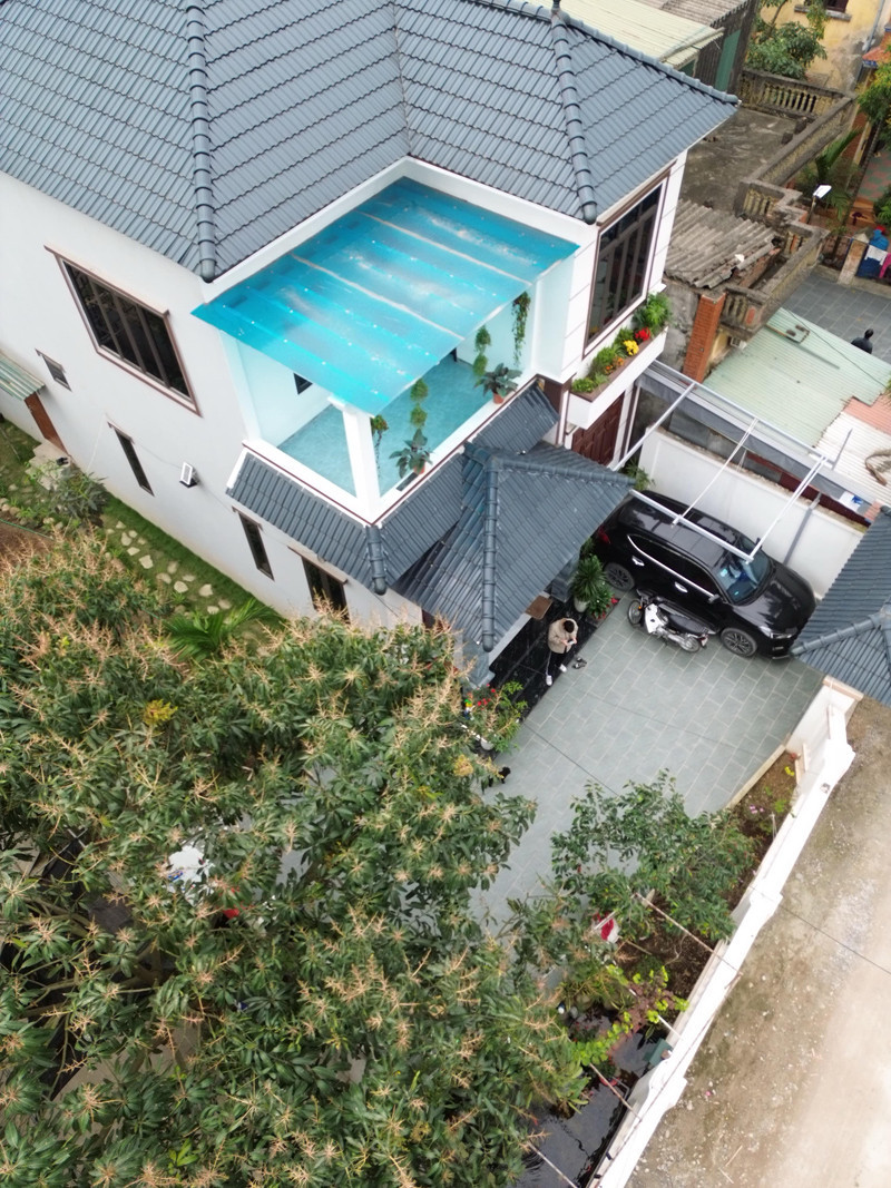 Căn nhà Tiến xây để báo hiếu bố mẹ. Căn nhà Tiến xây để báo hiếu bố mẹ.