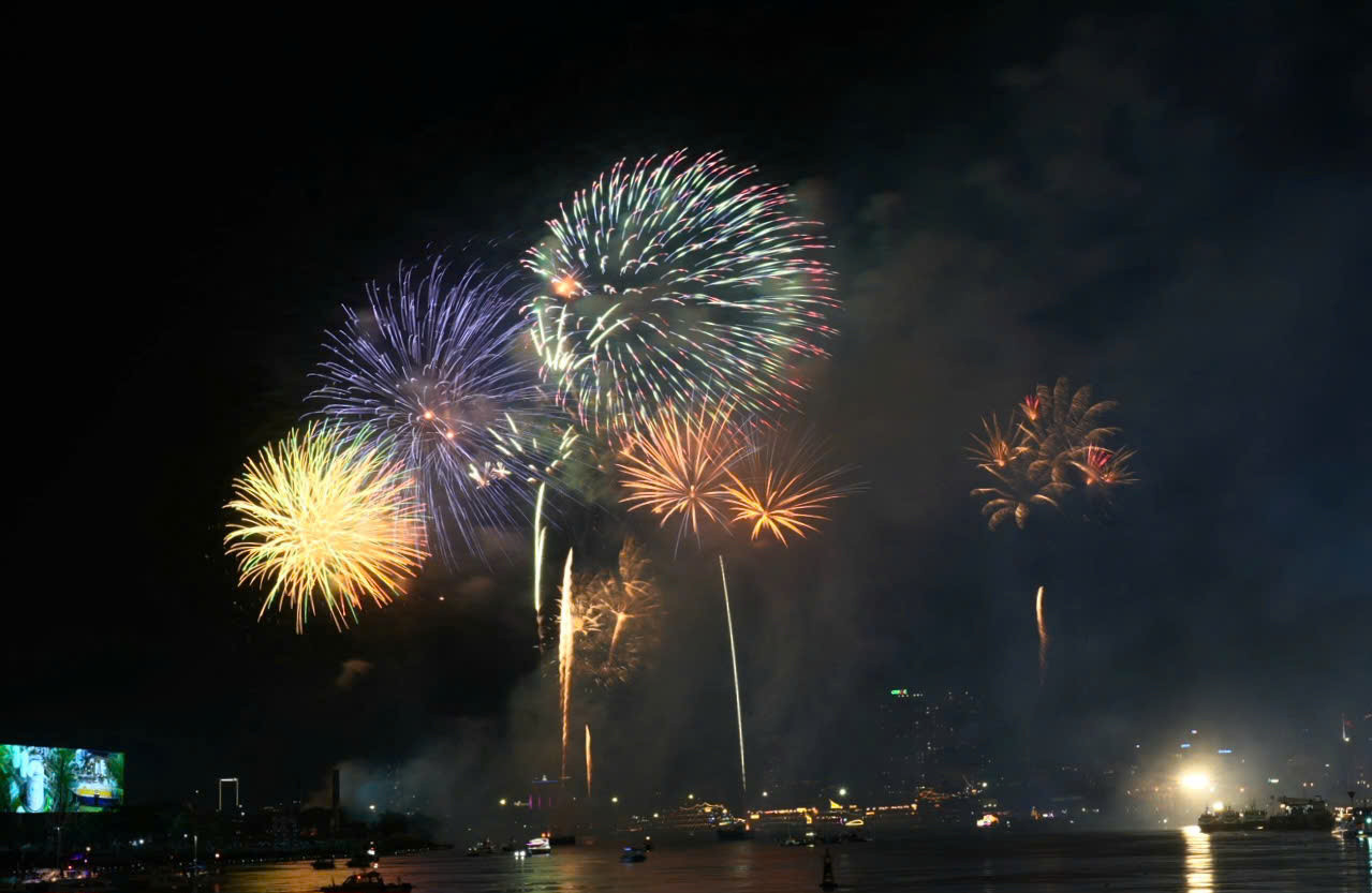 Nức lòng 'đại tiệc' pháo hoa mừng 50 năm thống nhất đất nước ảnh 40