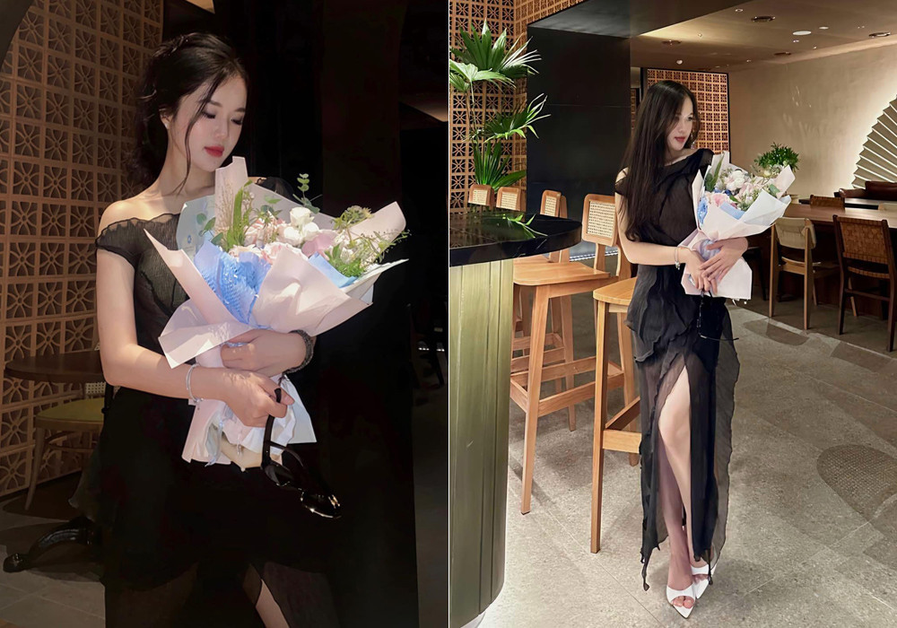 Quỳnh gây ấn tượng bởi vẻ đẹp ngọt ngào.