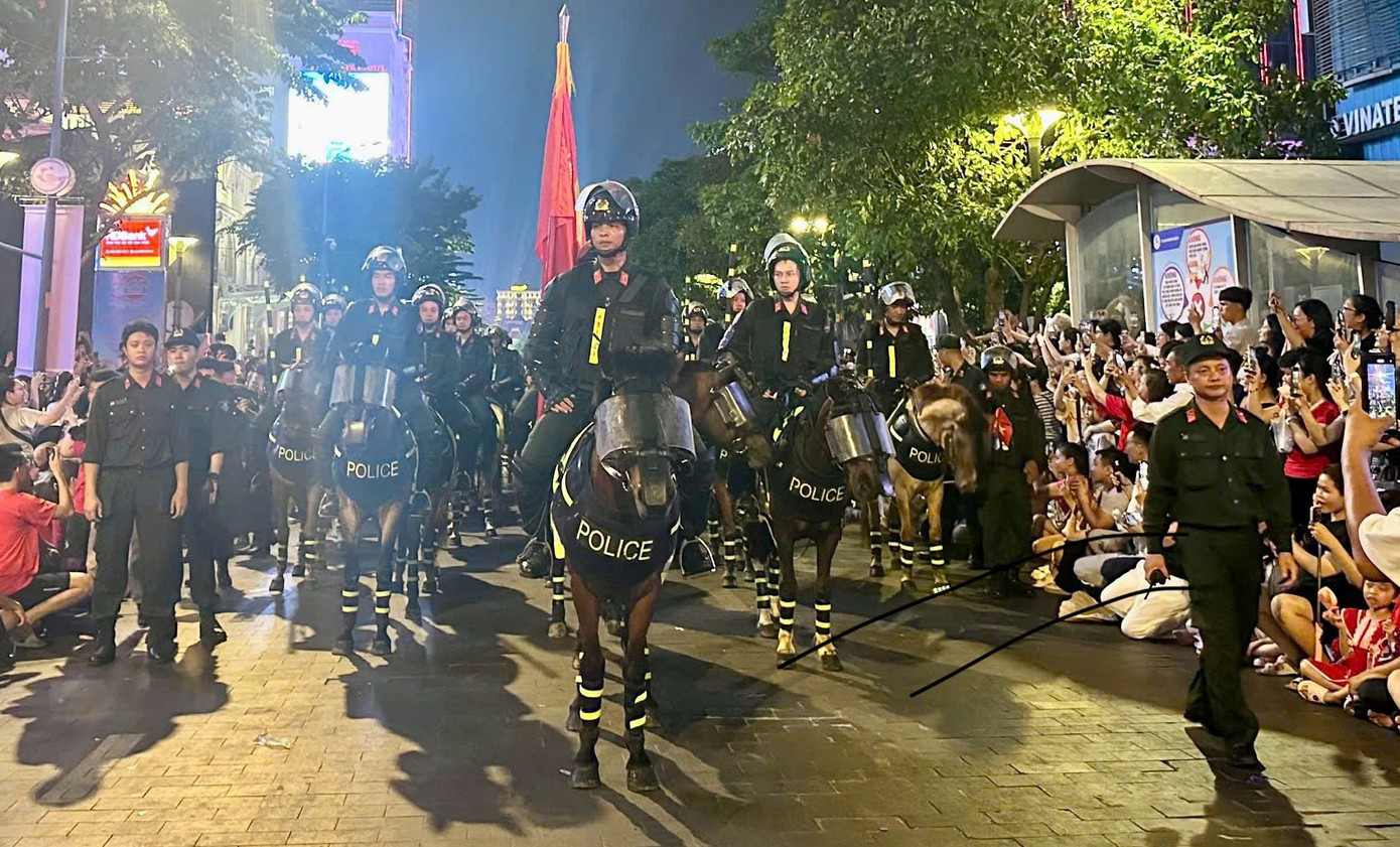 Nức lòng 'đại tiệc' pháo hoa mừng 50 năm thống nhất đất nước ảnh 10