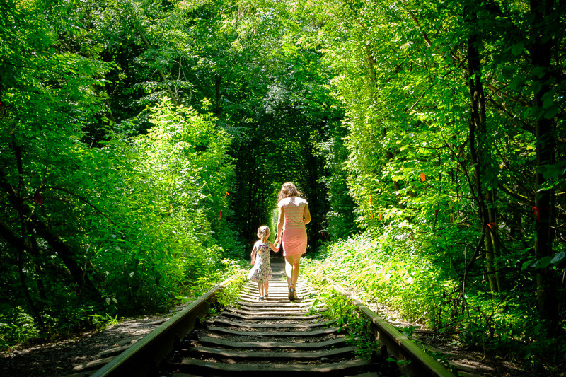 Tunnel of Love đã trở thành một địa điểm chụp ảnh yêu thích của khách du lịch.