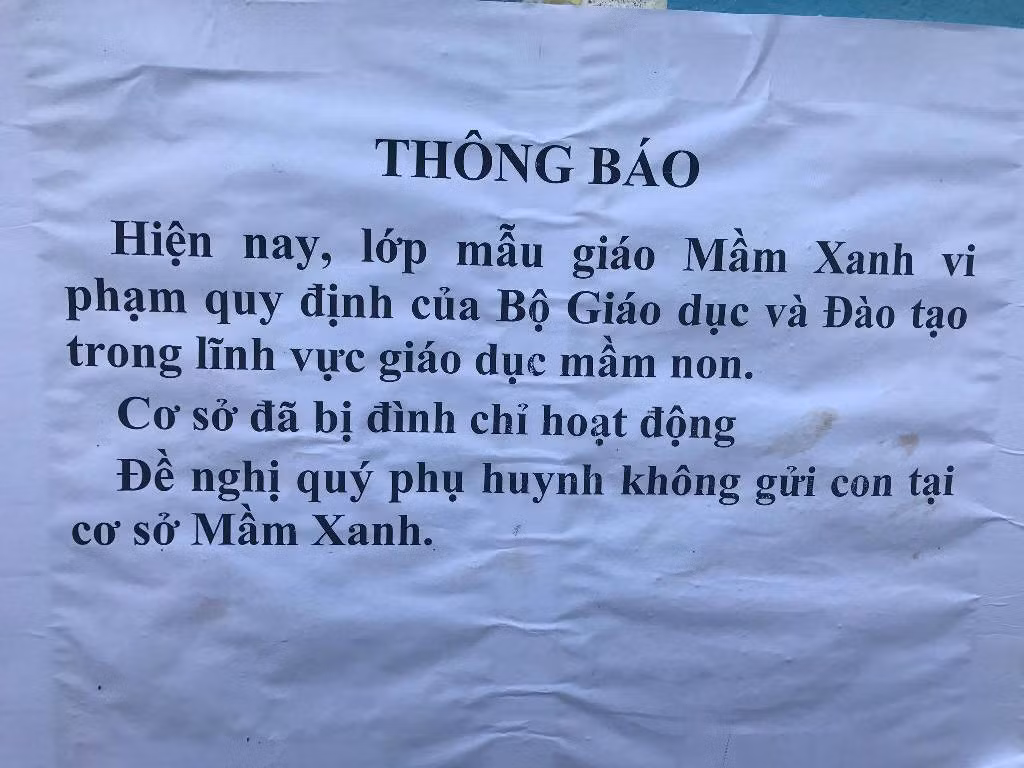 Công an làm việc với phụ huynh có con bị bảo mẫu dùng dao 'dạy dỗ' ảnh 4