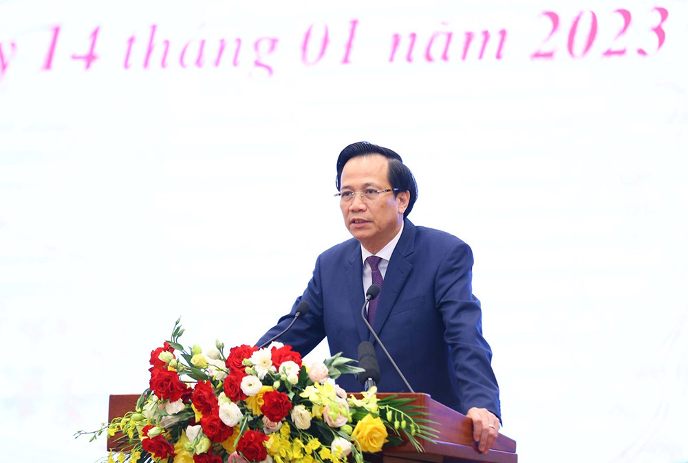 Bộ trưởng LĐ-TB&amp;XH Đào Ngọc Dung.