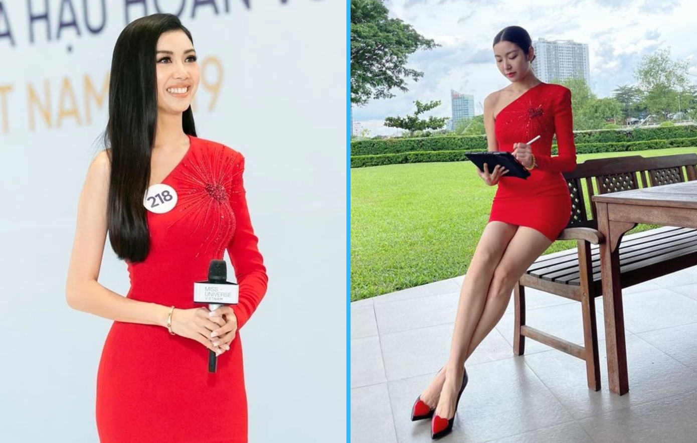 Chiếc váy từng xuất hiện trong vòng phỏng vấn kín của Á hậu Thúy Vân đã được chính chủ diện lại sau 3 năm. Sắc vóc của nàng hậu hút mắt hơn rất nhiều dù đã là mẹ một con.