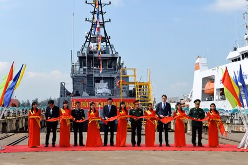 Bộ đội Biên phòng tiếp nhận 2 tàu tuần tra cao tốc tối tân ảnh 1