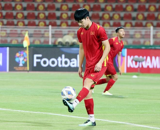 Tiền vệ Nguyễn Hoàng Đức là một trong những cầu thủ chơi nổi bật nhất trong đội hình đội tuyển Việt Nam ở vòng loại thứ 3 World Cup 2022.