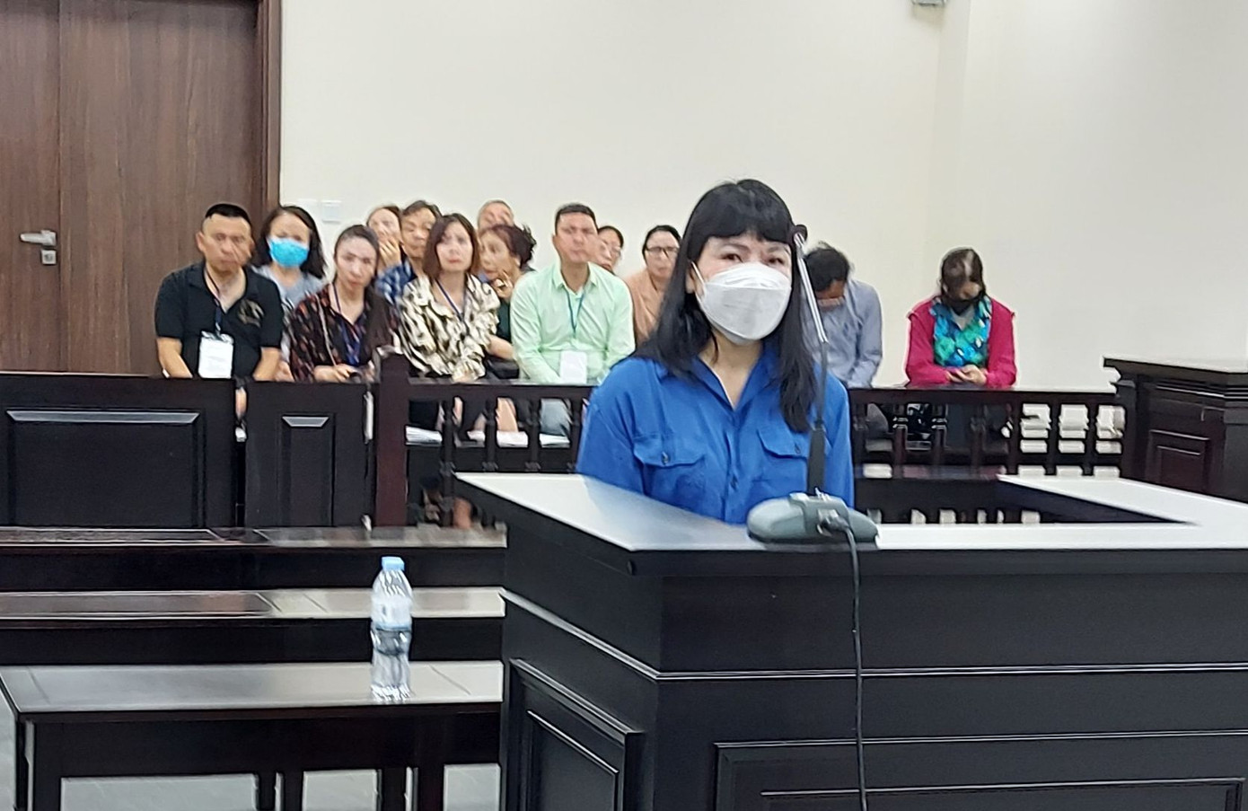 Bị cáo Vũ Thị Thu Nhung