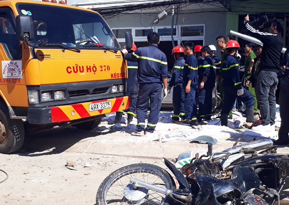 Xe tải gây tai nạn liên hoàn ở Lâm Đồng, 6 người chết ảnh 4