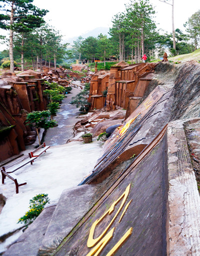 Cây đổ đè chết người tham quan Đường hầm điêu khắc ảnh 1