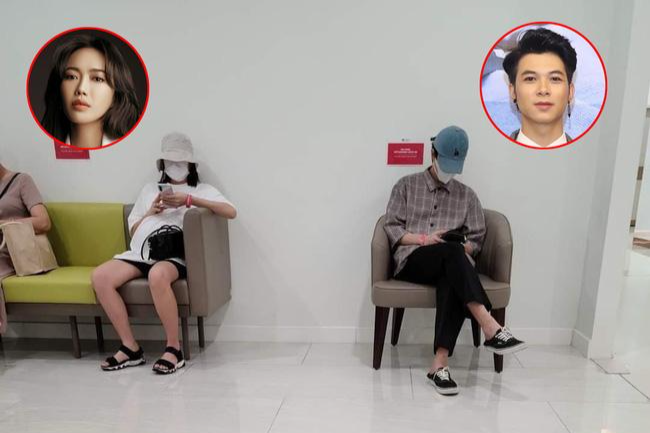 Hình ảnh được cho là cặp sao đi khám thai nhận được quan tâm lớn của netizen. Hình ảnh được cho là cặp sao đi khám thai nhận được quan tâm lớn của netizen.