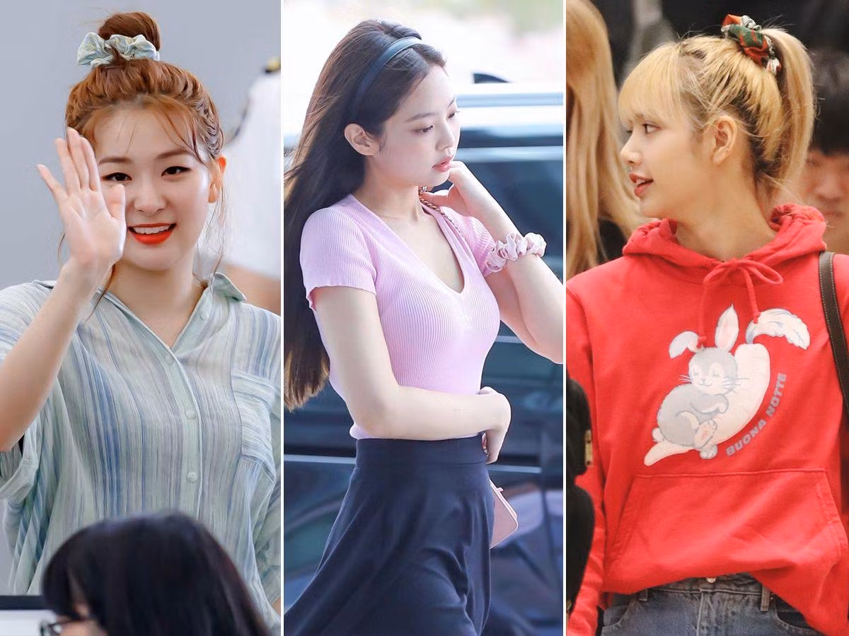 Khi xu hướng buộc tóc scrunchies trở lại, tóc của chúng ta trông đỡ nhàm chán hơn.