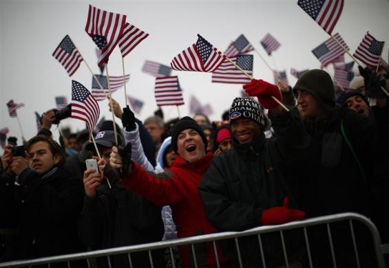 Dân Mỹ nô nức đến xem lễ tuyên thệ nhậm chức Tổng thống lần thứ 57