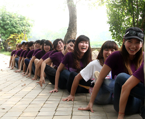 Tất cả đều đầy không khí vui vẻ