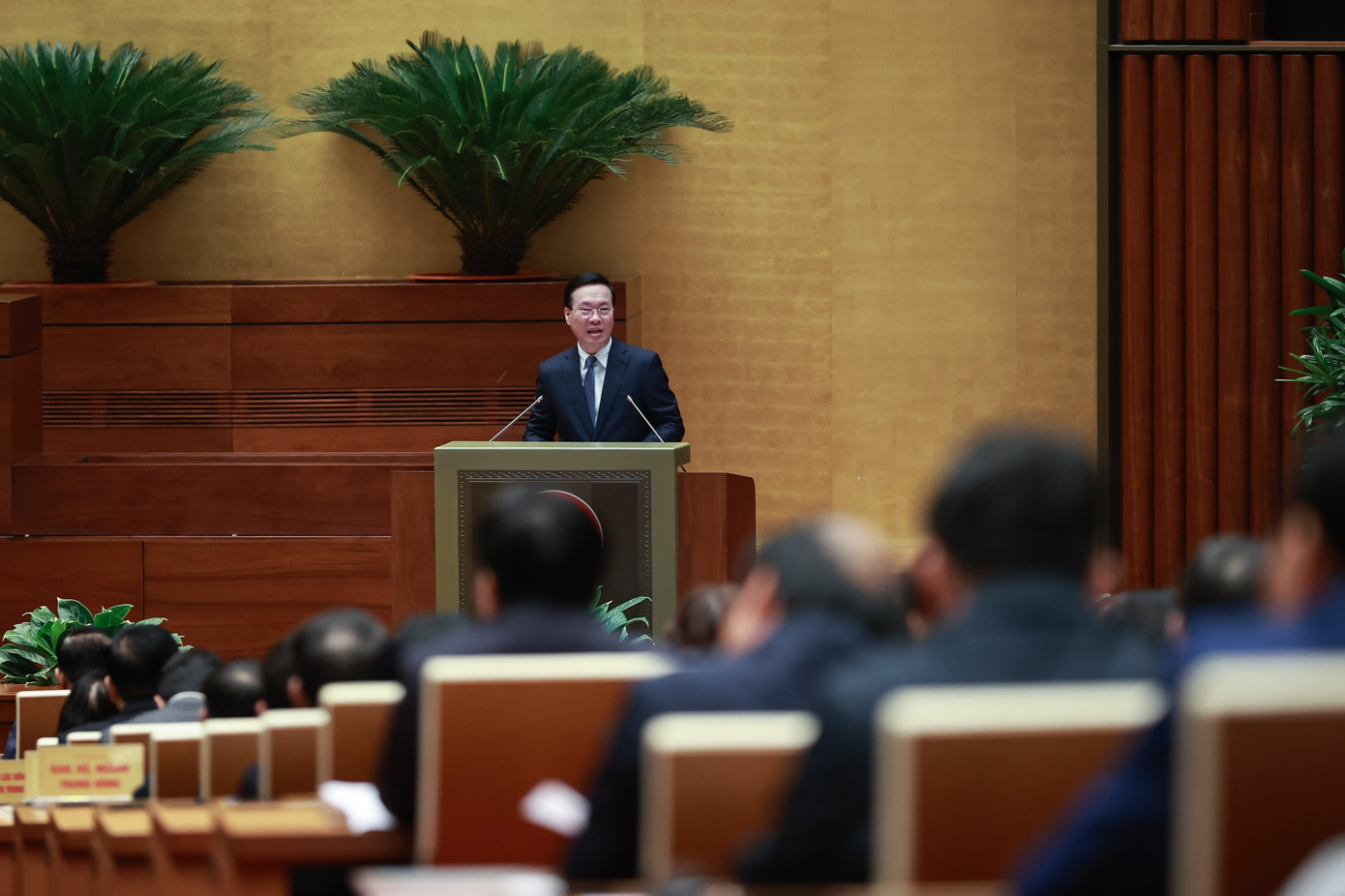 Chủ tịch nước Võ Văn Thưởng. Ảnh Như Ý